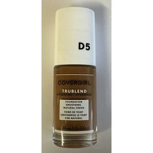 CoverGirl Trublend Hydrating Foundation D5 Tawny New Smoothing Natural Finish